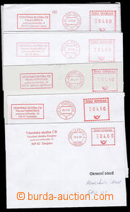 26663 - 1996 - 99 comp. 11 pcs of envelopes with print meter stmp pr