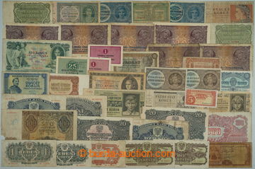 266728 - 1902-1961 [SBÍRKY]  SESTAVA / cca 90ks různých bankovek z