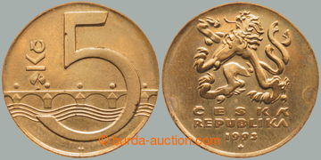 266758 - 1993 TECHNOLOGICKÁ ZKOUŠKA / 5 koruna 1993, mincovna Winni