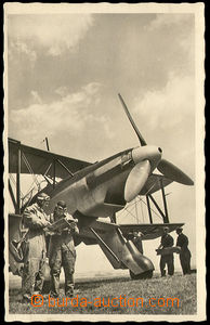 26696 - 1940 voj. letadlo Fi 167, fotopohlednice, malý formát, nep