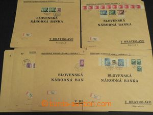 26720 - 1944 - 45 SLOVAKIA  29 pcs of front part/-s official letters