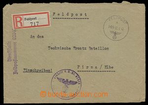 26737 - 1942 R dopis polní pošty, DR Feldpost 169/ 30.4.42 a, R-n