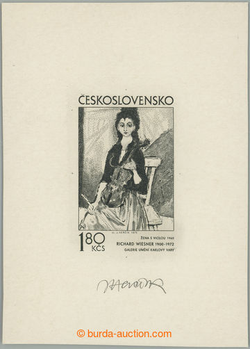 267451 - 1973 ZT Pof.2008, Česká a slovenská grafika - Wiesner 1,