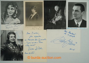 267575 - 1920-1990 [SBÍRKY]  OPERA / ZPĚV / zajímavá sestava 21ks