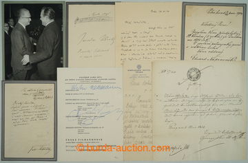 267577 - 1910-1980 [COLLECTIONS]  MUSIC / selection of 21 signatures 