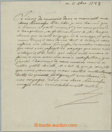 267706 - 1783 JOSEF II. (1741-1790), římský císař, český a uhe