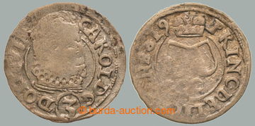 267836 - 1619 OPAVA / Karel Liechtenstein (1614-1627), 3 krejcar 1619