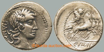 267876 - 90 BC ŘÍM / C. Vibius C. f. Pansa (90 př. Kr.), Ag denár