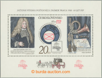 267949 - 1986 Pof.A2747C, aršík 60. let FIP, V. typ - jednoduchá m