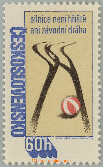 267957 - 1978 Pof.2303ya, Besip 60h, paper -fl1-; mint never hinged, 