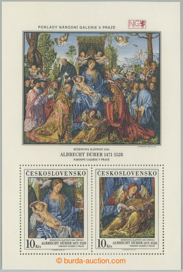 268036 - 1989 Pof.A2892/2893 production flaw, Dürer 10Kčs, signific