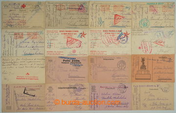 268219 - 1914-1918 [SBÍRKY]  LÍSTKY FP A ZAJATECKÁ POŠTA / větš