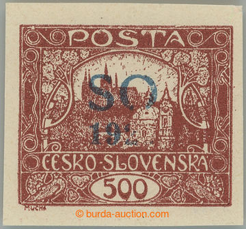 268365 -  Pof.SO22 DV, Hradčany 500h hnědá nezoubkovaná s nedotis