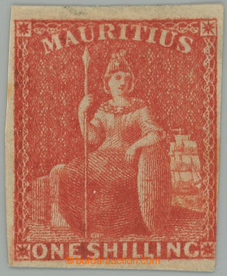 268450 - 1859-1861 SG.34, Britannia (Perkins-Bacon) 1Sh vermilion, ve