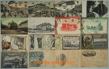 268519 - 1892-1915 [SBÍRKY]   SESTAVA / 21ks pohlednic malého form