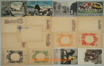 268522 - 1892-1937 [SBÍRKY]  SESTAVA / sestava 17ks pohlednic maléh