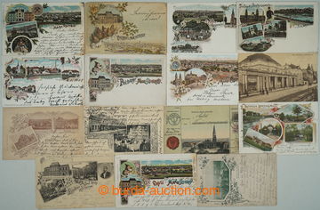 268533 - 1895-1920 [SBÍRKY]  SESTAVA / sestava 18ks pohlednic maléh