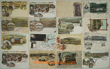 268563 - 1895-1910 [SBÍRKY]  SESTAVA / sestava 29ks pohlednic maléh