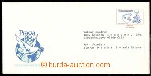 26857 - 1987 CSO5, Exhibition PRAGA ´88, incl. PF, filed address bu