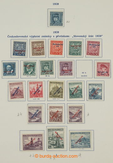 268589 - 1939-1945 [COLLECTIONS]  GENERAL / collection on hingeless s