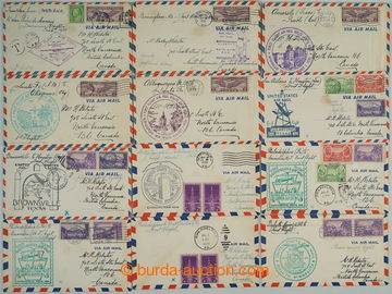 268624 - 1930-1950 [COLLECTIONS]  FIRST FLIGHTS / collection of ca. 4