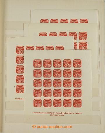 268721 - 1939-1992 [SBÍRKY]  ČSR II / ČaM / partie zn. předevší