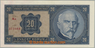 268789 - 1926 Ba.21b2, 20CZK 1926, set Ke; very fine