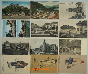 268830 - 1920-1930 [SBÍRKY]  sestava 20ks místopisných pohlednic, 