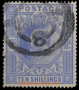 26926 - 1902 Mi.117A, Edward VII., 10Sh, stronger postmark, after al