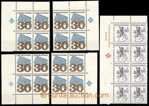 26951 - 1974 Pof.2110-2113, známky s okraji a značkami TÚS, Pof.2