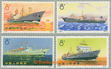 269748 - 1972 Mi.1113-1116, Obchodní lodě 8F, kompletní bezvadná 