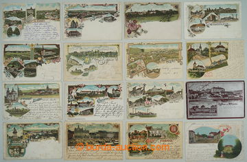 269761 - 1890-1910 [SBÍRKY]  SESTAVA - ČECHY / sestava 24ks pohledn