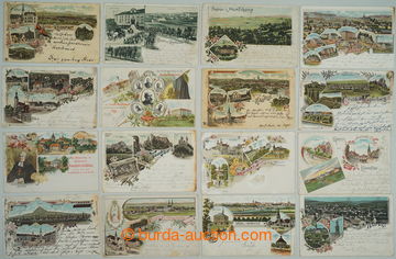 269765 - 1894-1915 [SBÍRKY]  SESTAVA - ČECHY / sestava 34ks pohledn