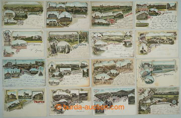 269766 - 1897-1920 [SBÍRKY]  SESTAVA - ČECHY / sestava 43ks pohledn