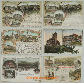269767 - 1899-1920 [SBÍRKY]  SESTAVA - ČECHY / sestava 10ks pohledn