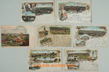 269788 - 1898-1901 [SBÍRKY]  SESTAVA - MORAVA / sestava 7ks pohledni