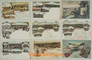 269792 - 1897-1910 [SBÍRKY]  OKRES ZLÍN / sestava 13ks pohlednic, N