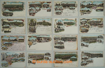 269806 - 1899-1905 [SBÍRKY]  OKRES BRNO + BRNO VENKOV / sestava 25ks