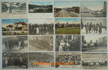 270344 - 1900-1920 [SBÍRKY]  SESTAVA ČS. MÍSTOPIS + MOTIV / sestav