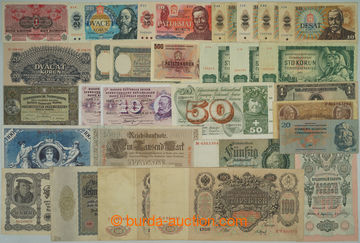 270398 - 1908-1988 SESTAVA / 29ks různých bankovek z uvedeného obd