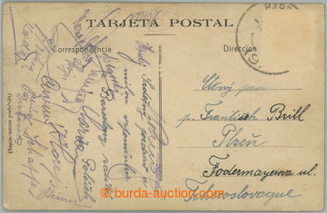 270495 - 1921 FOOTBALL / AC SPARTA PRAGUE / postcard sent from Spain