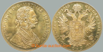 270801 - 1915 František Josef I. (1848-1916), 4 dukát 1915 b.z. - n
