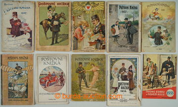 271025 - 1897-1948 [COLLECTIONS]  comp. 15 pcs of post-books from y. 