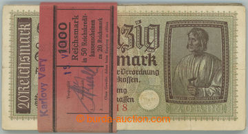 271051 - 1940-1945 NĚMECKO / OKUPOVANÁ ÚZEMÍ / Pi.R139, 20 Reichs
