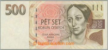 271190 - 1993 Ba.CZ10, 500Kč 1993, NÁHRADNÍ SÉRIE Z01; velmi pěk
