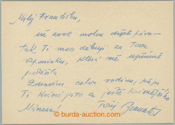 271382 -  BRANALD Adolf (1910-2008), významný český spisovatel, m