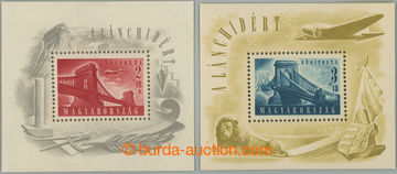 271451 - 1948 Mi.Bl.12-13, aršíky Mosty; pěkná kvalita, kat. 200�