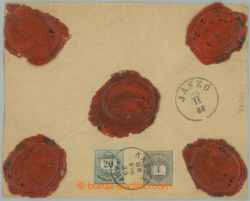 271485 - 1888 SLOVENSKO / cenné psaní na 315 zlatých a 26Kr adreso