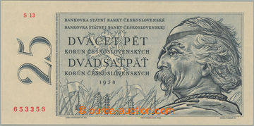 271525 - 1958 Ba.93, 25Kčs 1958, série S13; bezvadná