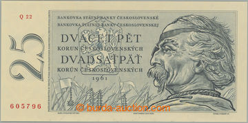 271526 - 1961 Ba.97b, 25Kčs 1961, série Q22; bezvadná